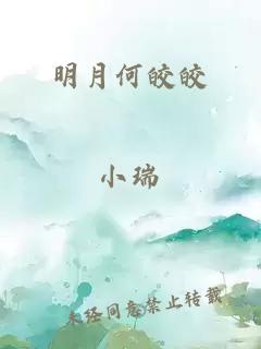 明月何皎皎